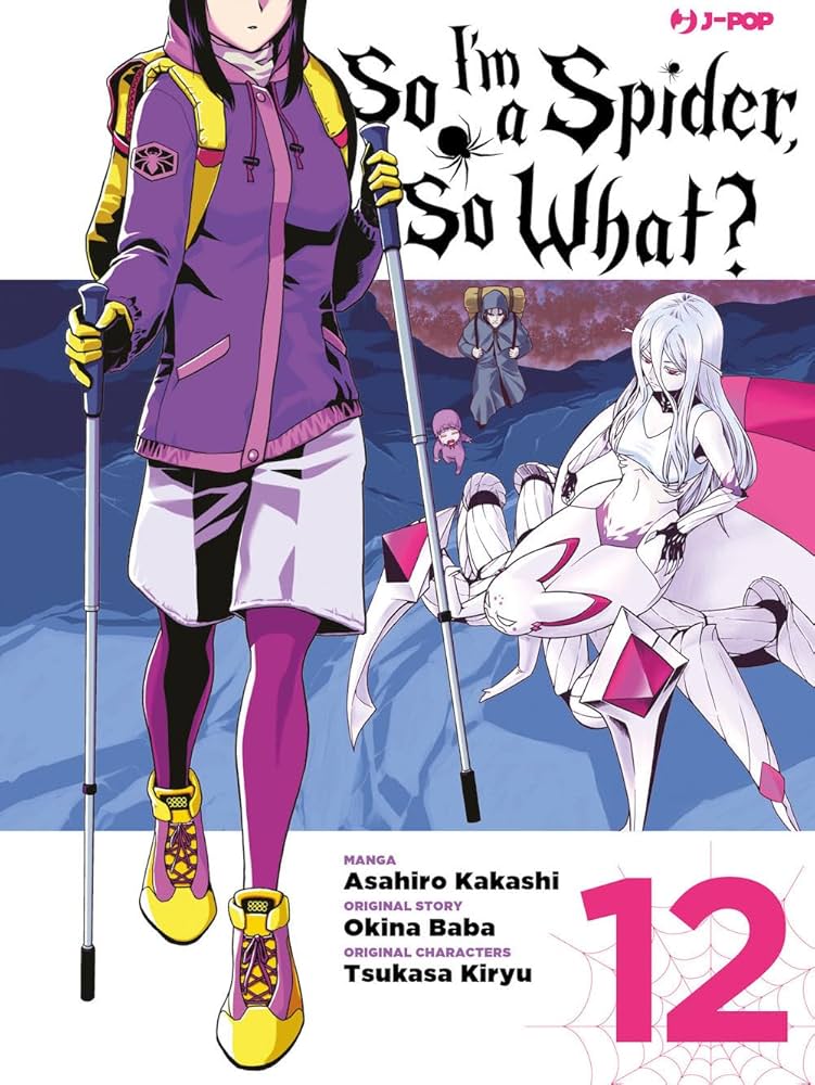 Manga: So I'm a spider, so what? - Asahiro Kakashi vol. 2, 3, 12