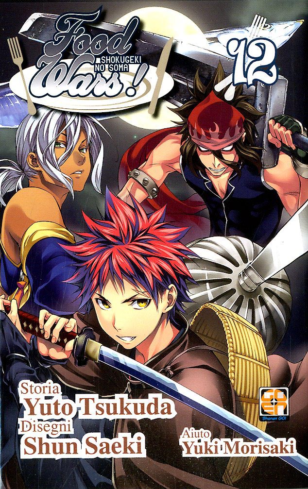 Manga: FOOD WARS! vol. da 2 a 17