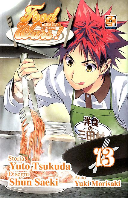Manga: FOOD WARS! vol. da 2 a 17