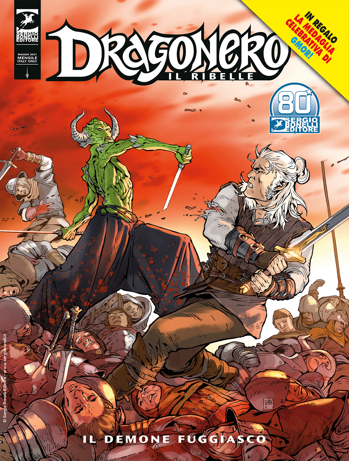 Fumetto: DRAGONERO Il Ribelle nr. 19 - Il demone fuggiasco