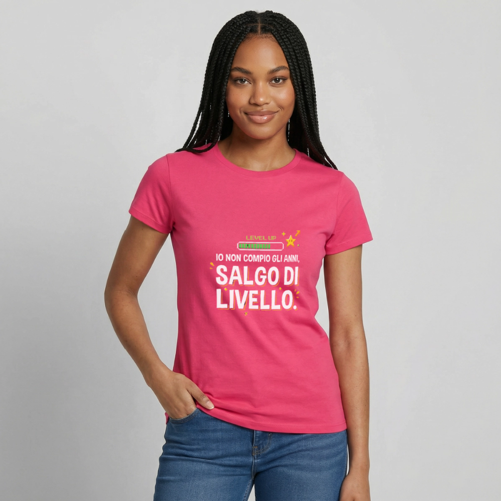 IO NON COMPIO GLI ANNI SALGO DI LIVELLO - DONNA - azalea