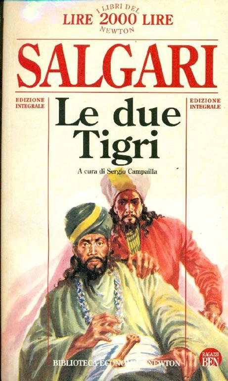 Le due tigri - Emilio Salgari