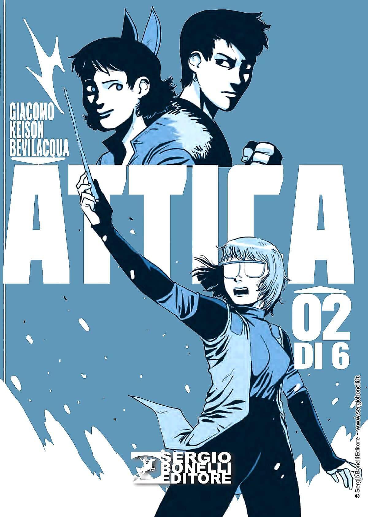 Fumetto ATTICA - Giacomo Keison Bevilacqua vol. da 2 a 6