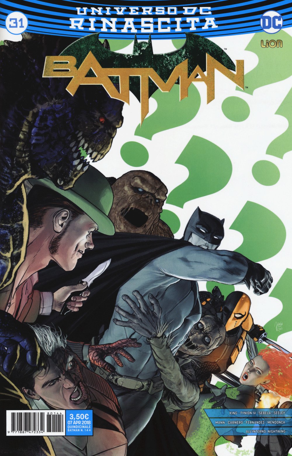 BATMAN il Cavaliere Oscuro - Universo DC Rinascita - vol. da 1 a 31