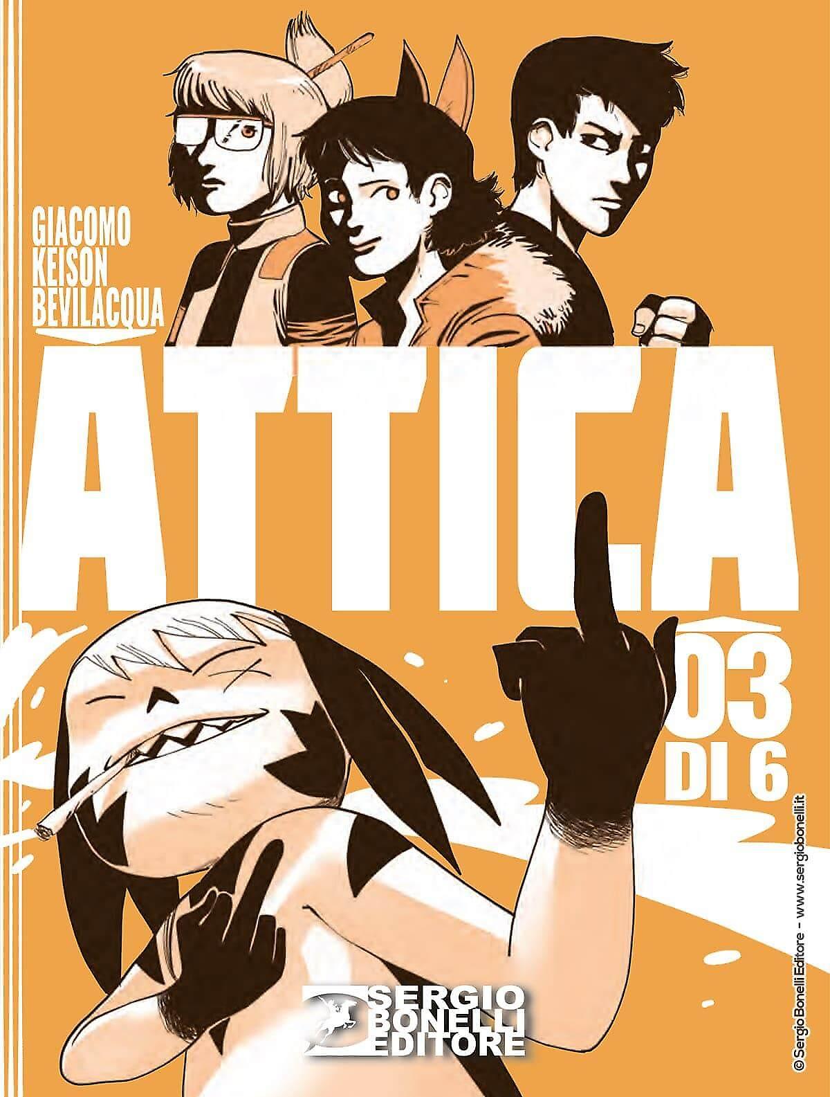 Fumetto ATTICA - Giacomo Keison Bevilacqua vol. da 2 a 6