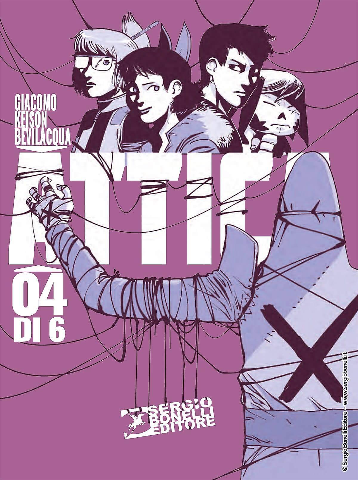 Fumetto ATTICA - Giacomo Keison Bevilacqua vol. da 2 a 6