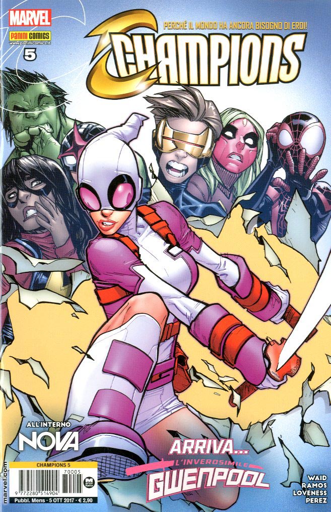 Marvel CHAMPIONS volumi da 1 a 5