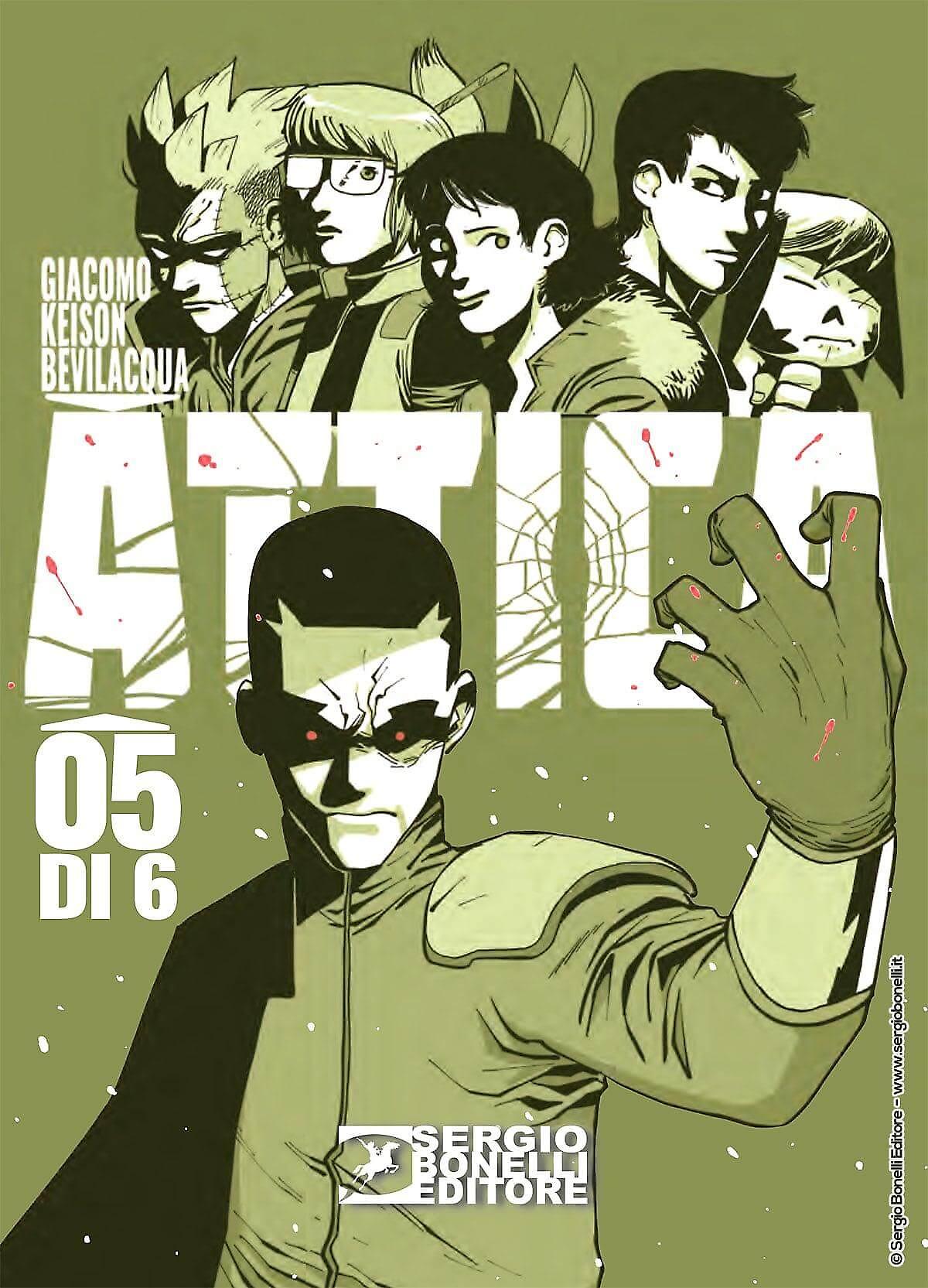 Fumetto ATTICA - Giacomo Keison Bevilacqua vol. da 2 a 6