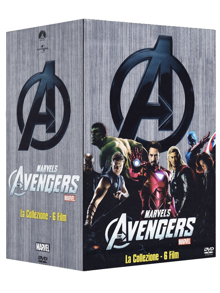 Dvd cofanetto Marvel's Avengers la collezione 6 film