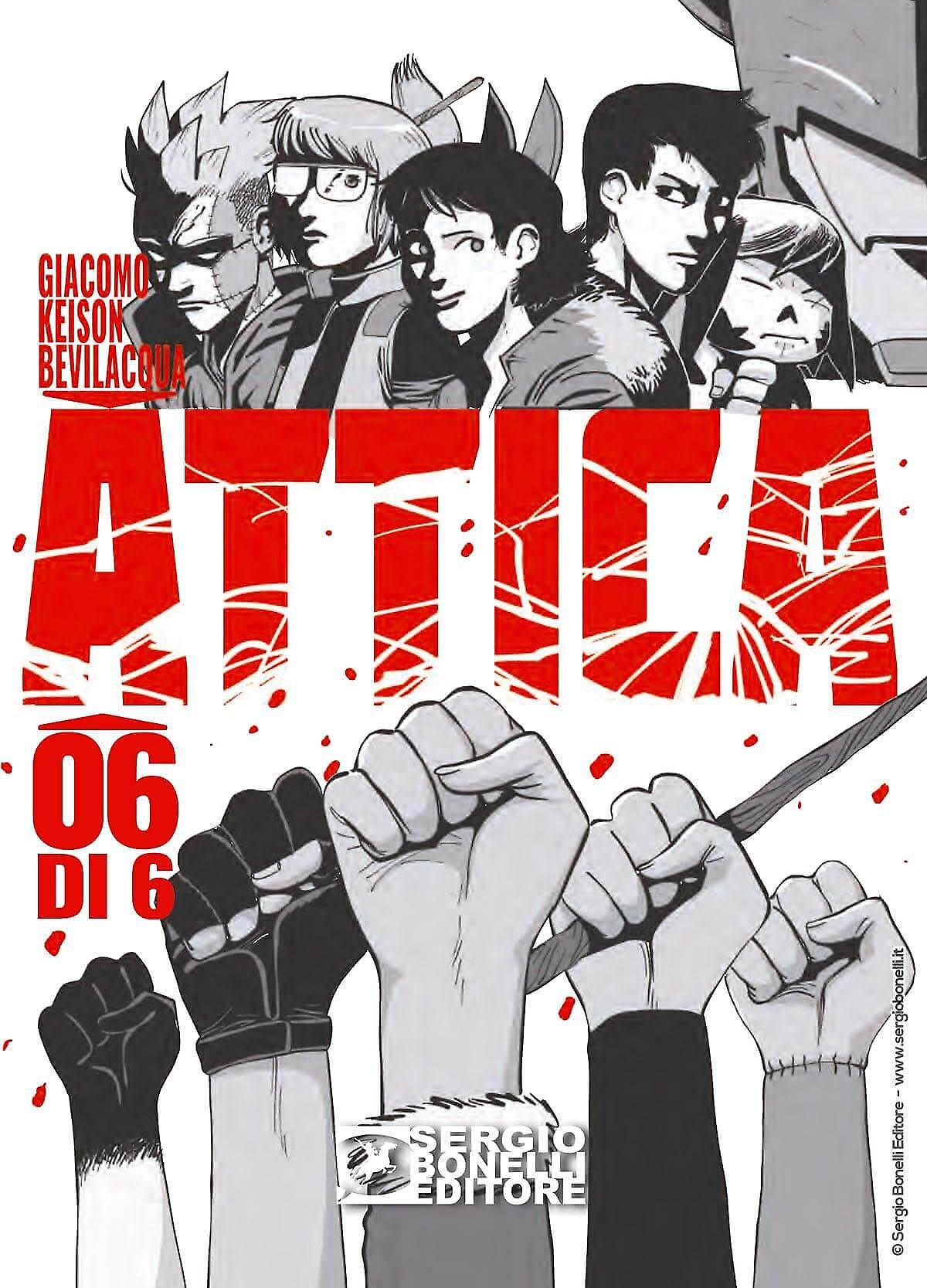 Fumetto ATTICA - Giacomo Keison Bevilacqua vol. da 2 a 6