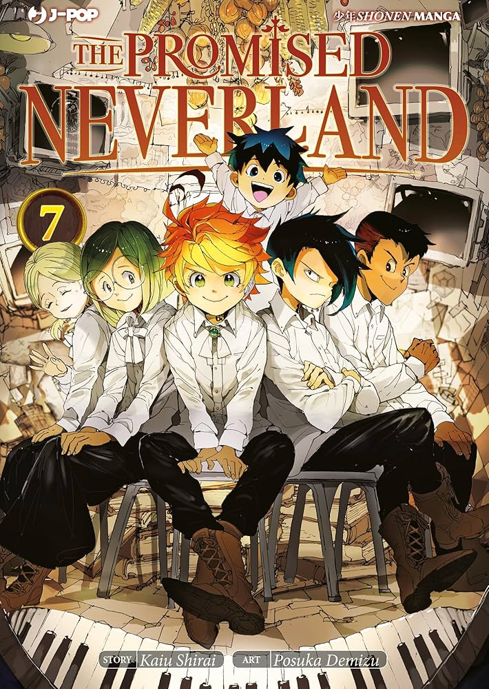 Manga THE PROMISED NEVERLAND vol. 1 - 7 - 10