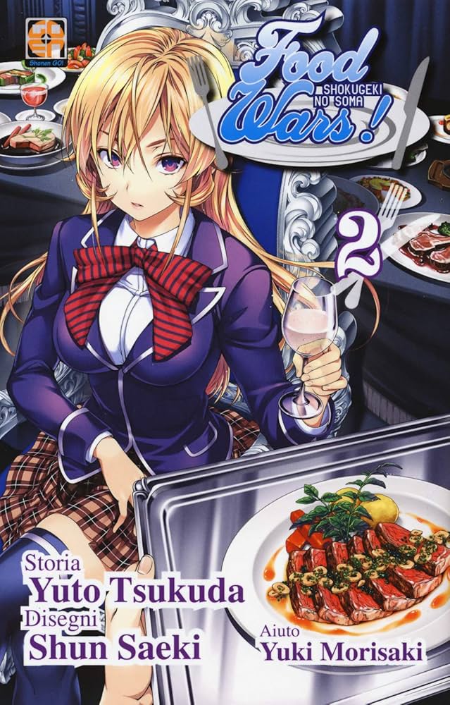 Manga: FOOD WARS! vol. da 2 a 17