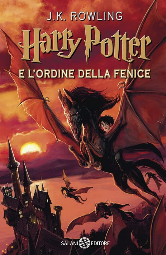 Harry Potter 05 e l'ordine della fenice cover image