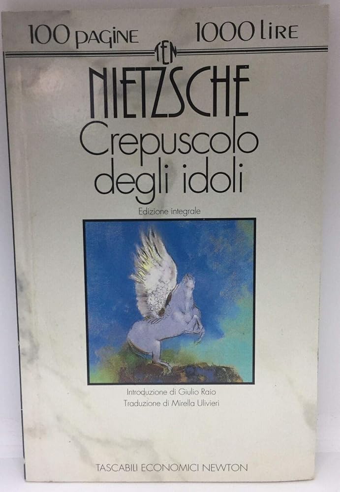 Il crepuscolo degli idoli cover image