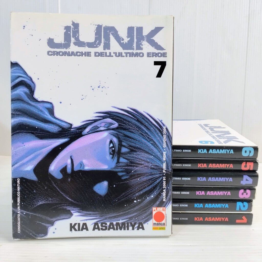 Junk, cronache dell'ultimo eroe - Kia Asamiya ( Serie completa)