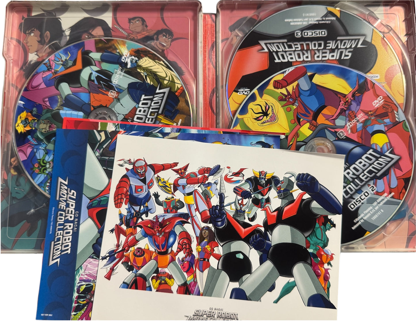 Steelbook in edizione limitata GO NAGAI SUPER ROBOT MOVIE COLLECTION