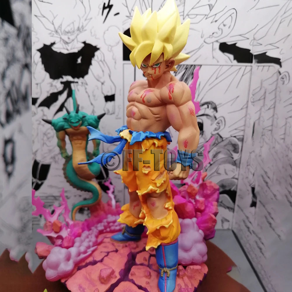 Anime Dragon Ball Z Namek Goku Polunga Figura Super Saiyan Son Goku Pvc Action Figures