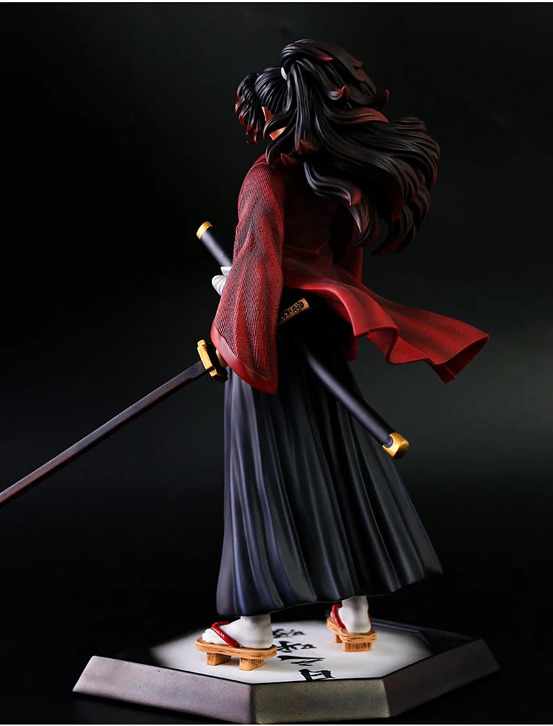 Anime Demon Slayer Kimetsu No Yaiba figura Giyuutarou Daki Kokushibo Tsugikuni Yoriichi Douma Inosuke Action Figures