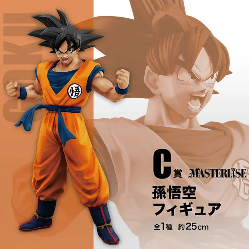 Original BANDAI Dragon Ball Super Hero Masterlise Figure: Gohan, Piccolo, Goku, Vegeta, Pan, Gamma 1 & 2 - Limited Edition Anime Action
