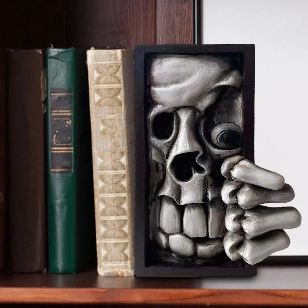 FERMALIBRI PER LIBRERIA 3D Monsterr Booknook scultura