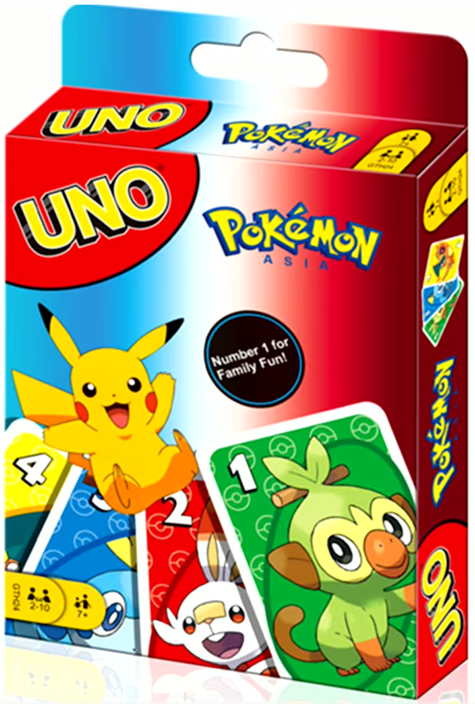 Carte da gioco UNO dei POKEMON