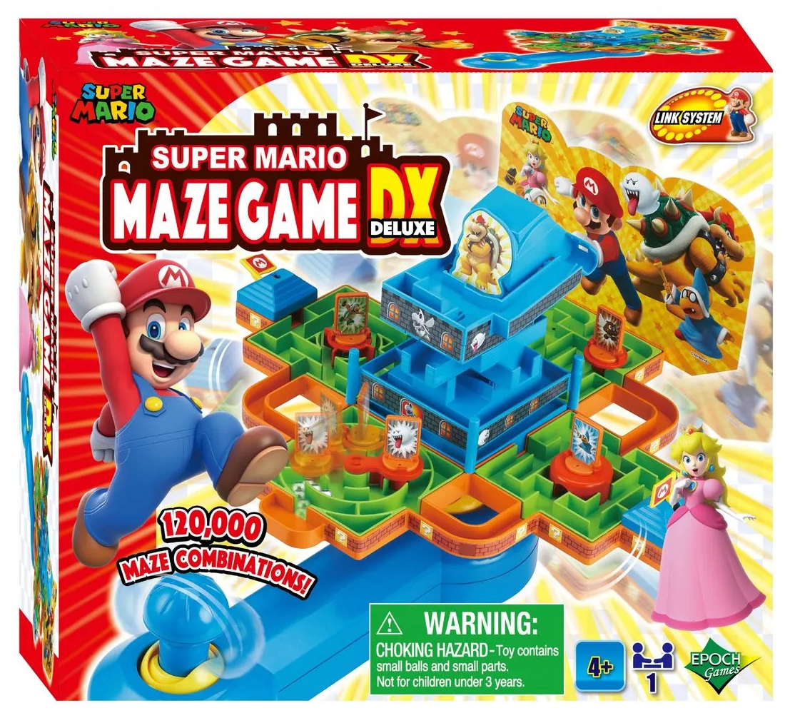 Super Mario Maze Game Deluxe