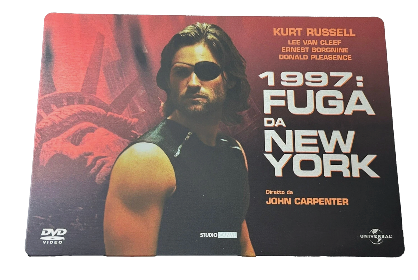 Dvd 1997: fuga da New York steelbox