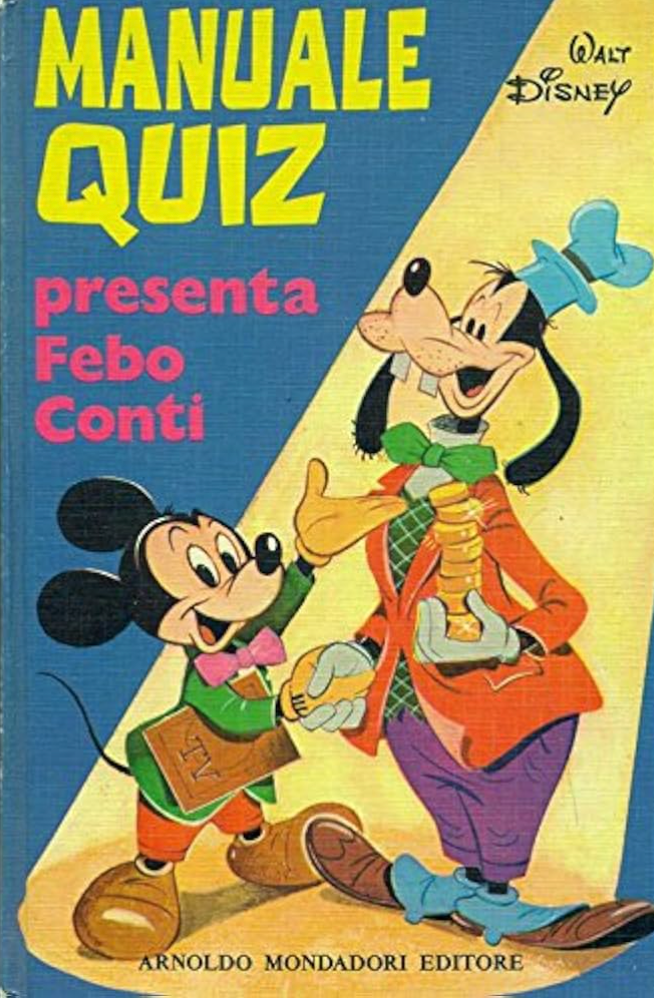 Walt Disney Manuale quiz + libretto risposte