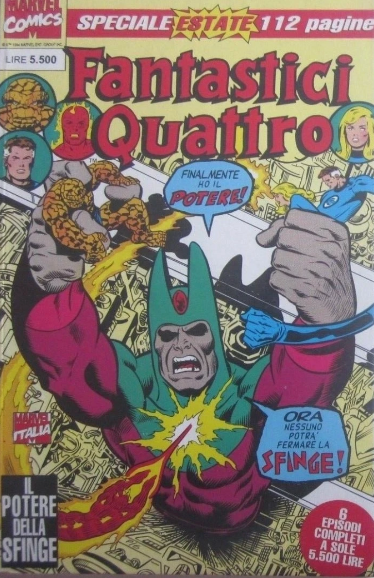 I Fantastici Quattro il potere della sfinge