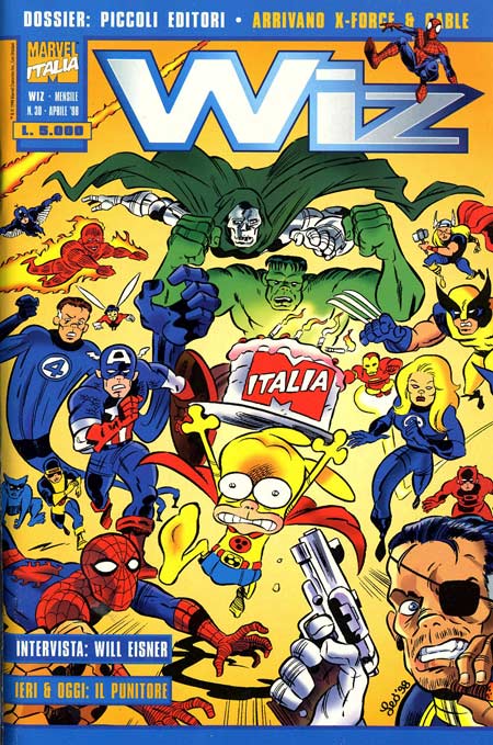 Fumetti Marvel WIZ - vol. da 21 a 54