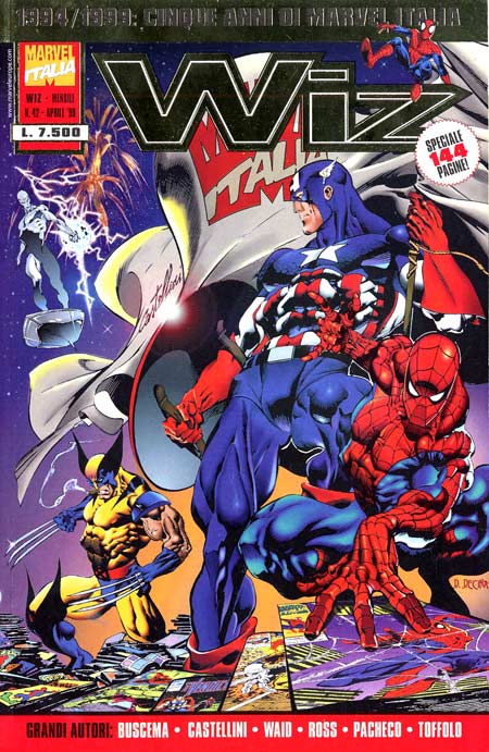 Fumetti Marvel WIZ - vol. da 21 a 54