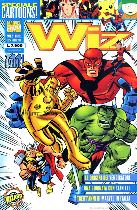 Fumetti Marvel WIZ - vol. da 21 a 54
