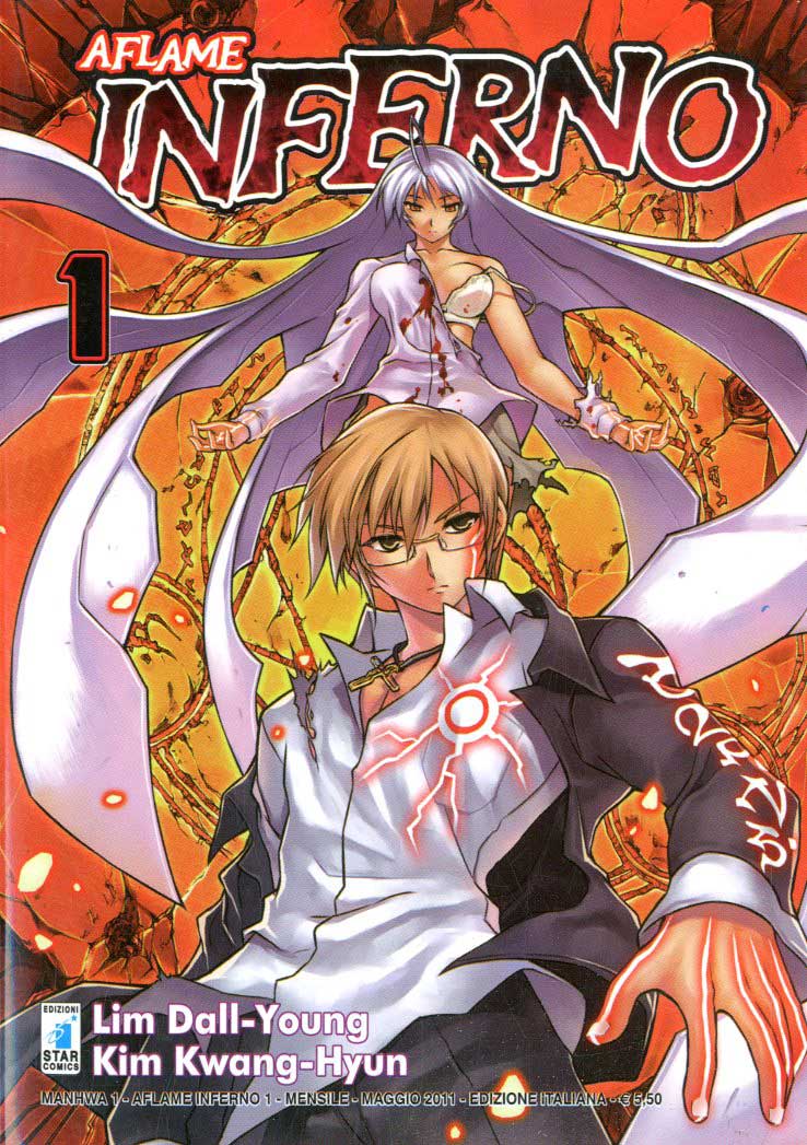 Collezione Manga: AFLAME INFERNO vol. da 1 a 6