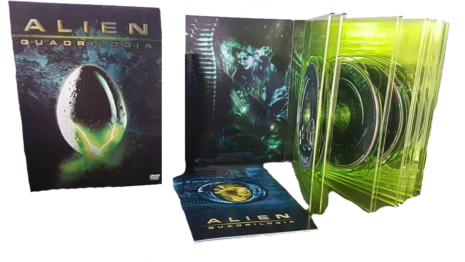 Dvd cofanetto ALIEN Quadrilogia - 9 dischi