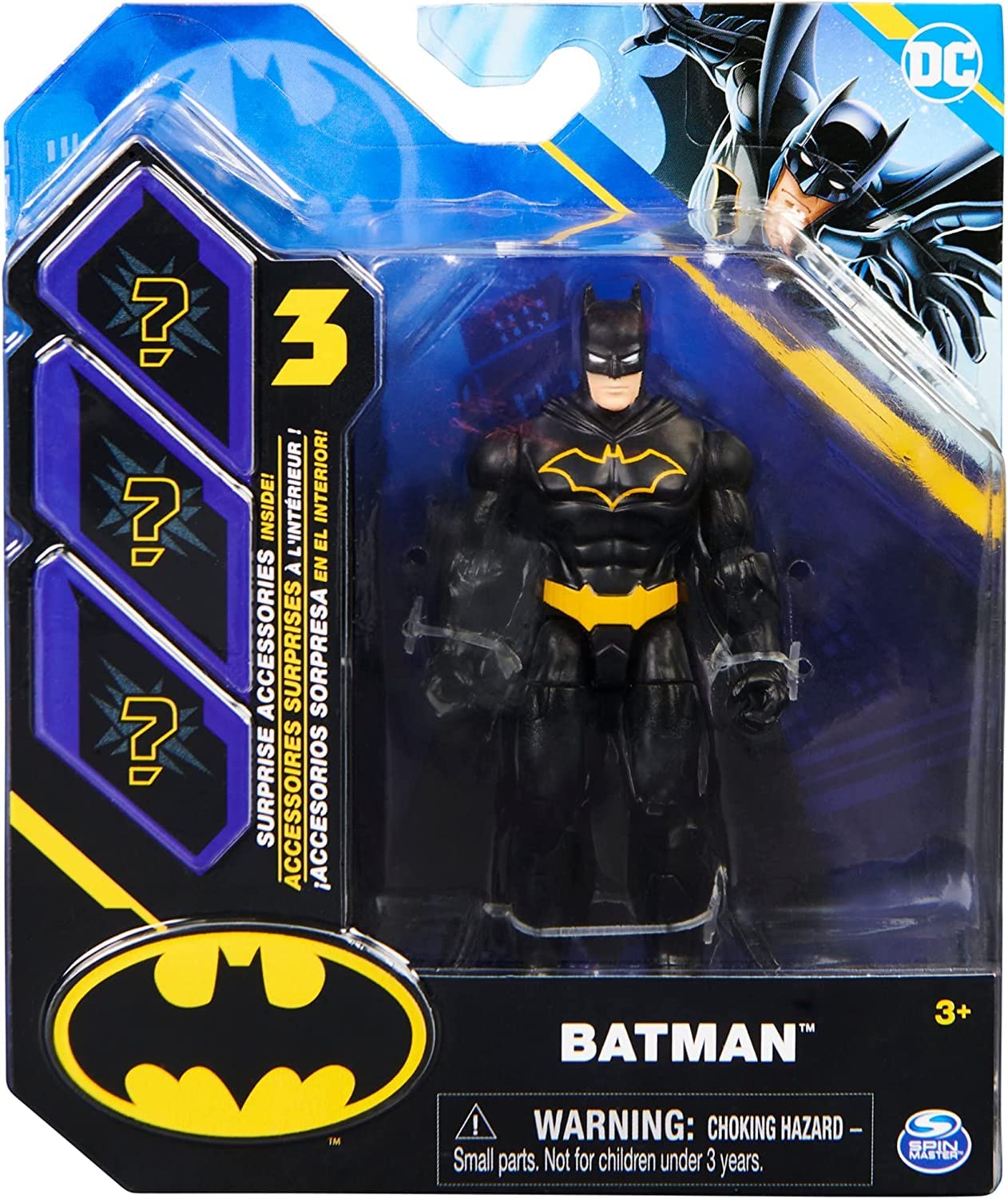 Action Figure Spin Master Batman + 3 Sorprese
