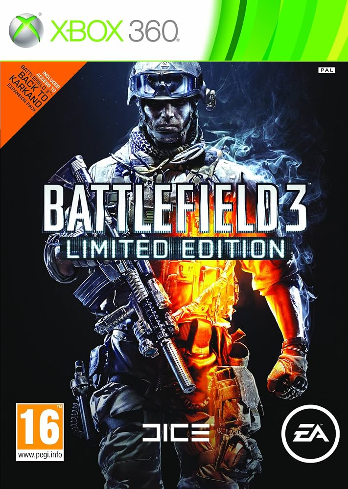Battlefield 3 limited edition - XboX 360 (solo disco)