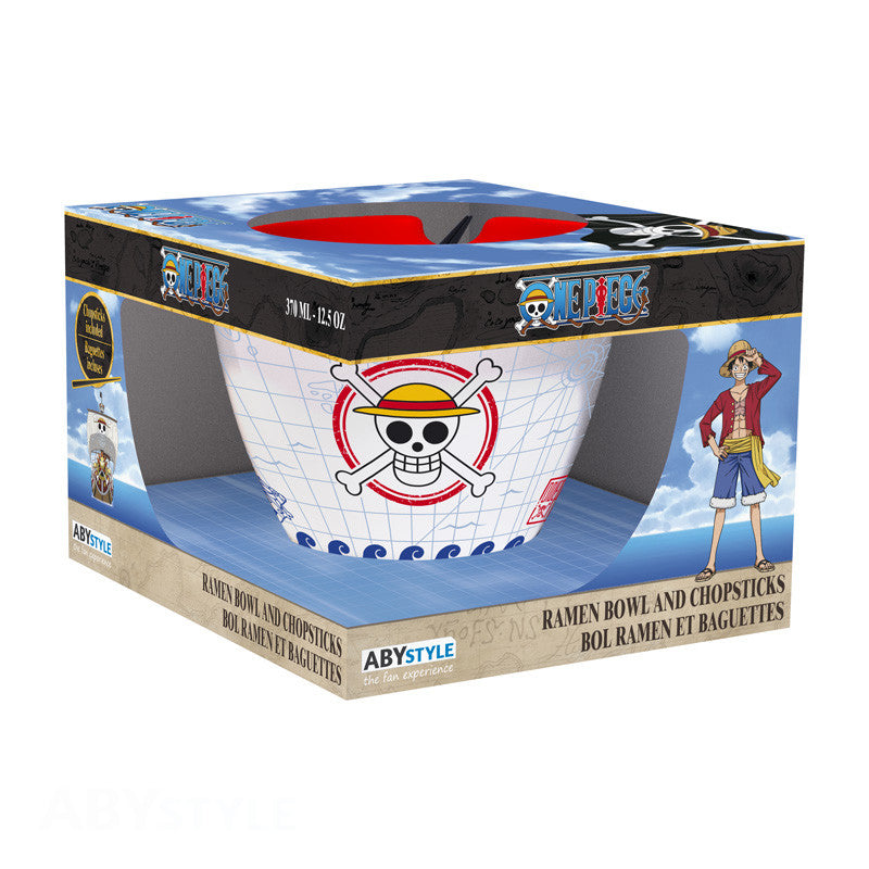 Ciotola per ramen con bacchette ONE PIECE
