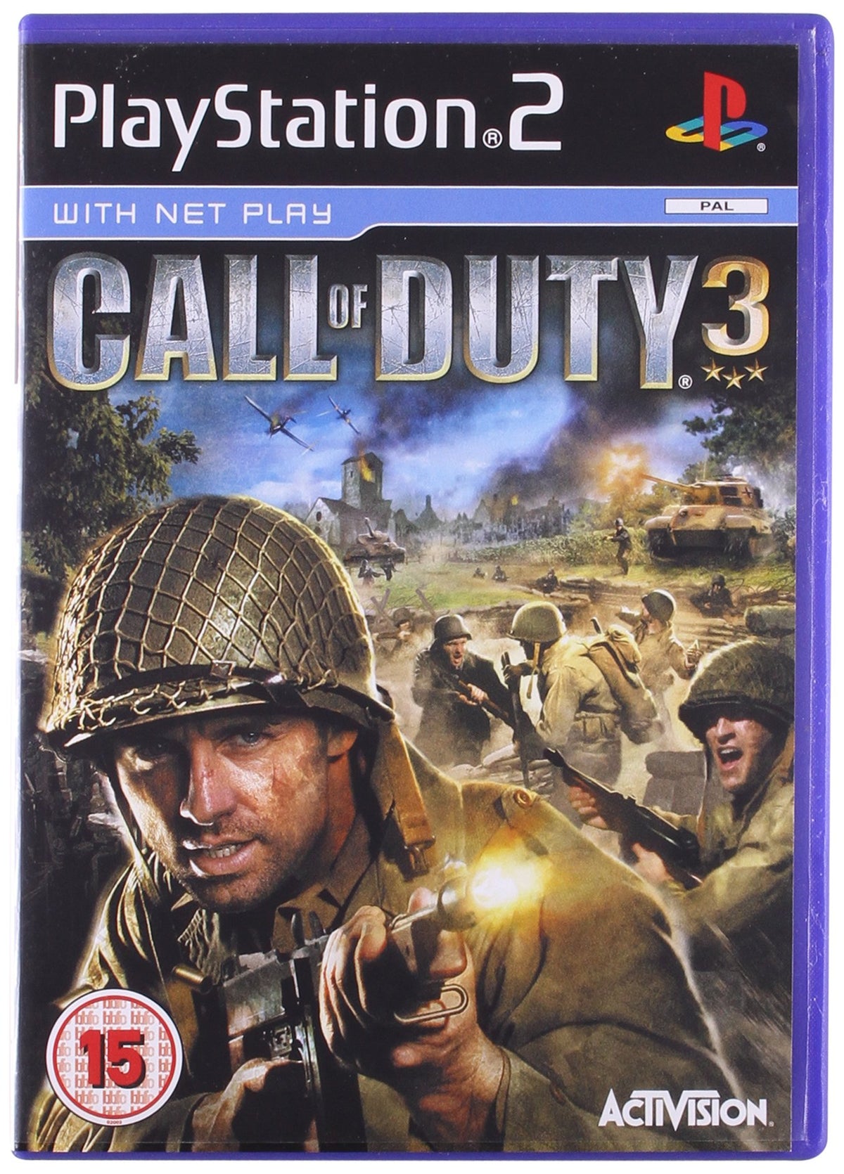 Call of duty 3 - PlayStation 2 (solo disco)