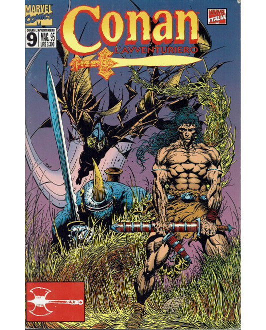 Conan l'avventuriero nr 9 maggio 1995 - edizione Marvel Comics