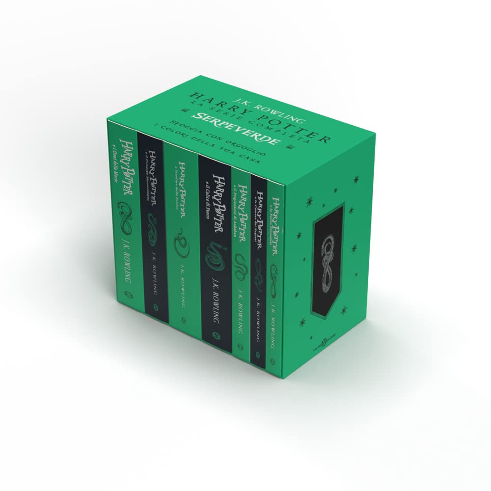 Cofanetto 25 anni Harry Potter Edizione SERPEVERDE J. K. Rowling - La Libroteca