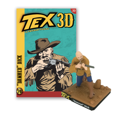 Statuine Tex Willer 3D resina Bonelli - tutti i personaggi della saga di Tex
