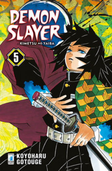 Manga Demon slayer - Kimetsu no yaiba vol. da 1 a 5