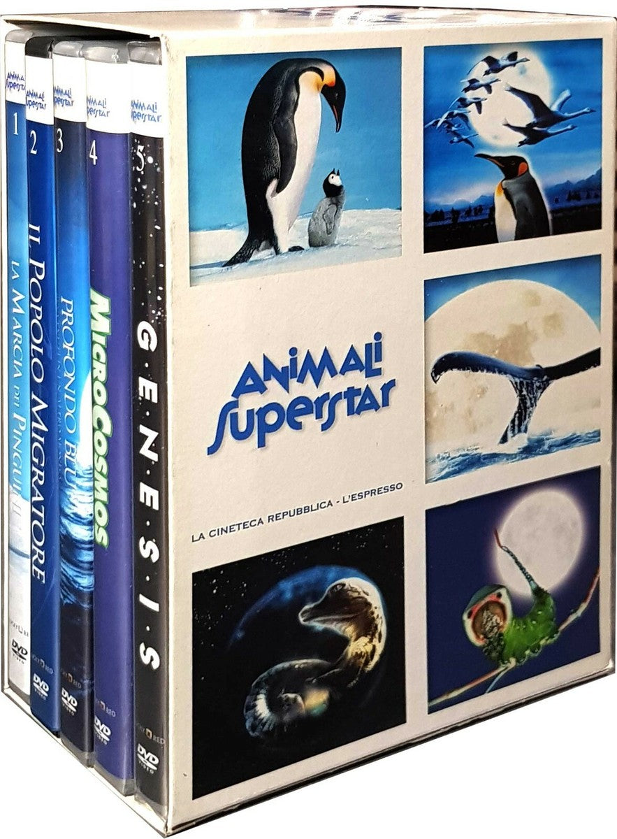 Dvd box cofanetto Animali Superstar