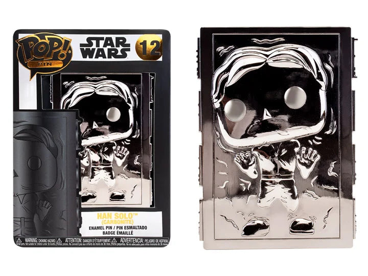 Funko Pop Pin, Star Wars, Han Solo (carbonite) n 12