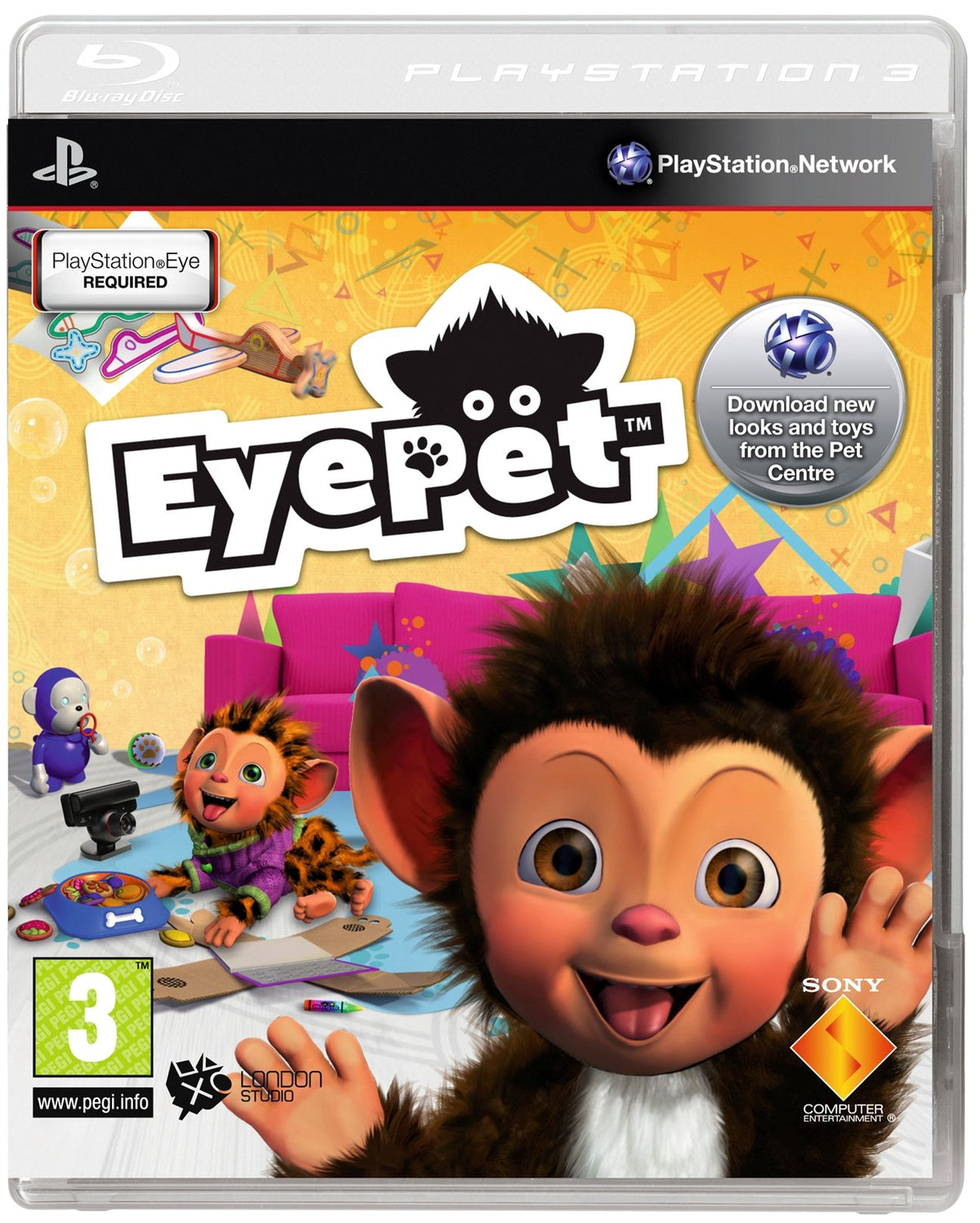 Eyepet - PlayStation 3 (solo disco)