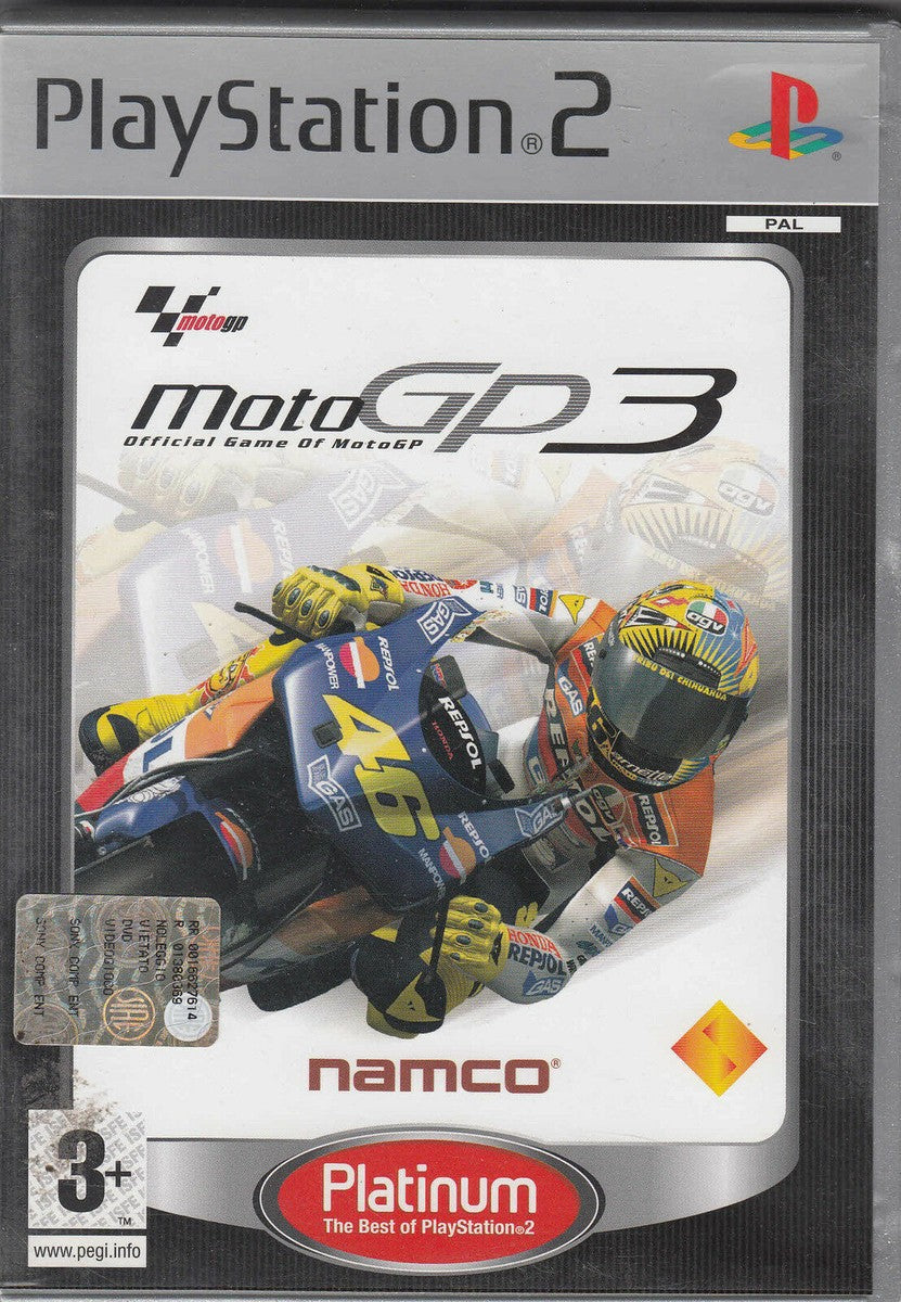MotoGP3 - PlayStation 2 (solo disco)