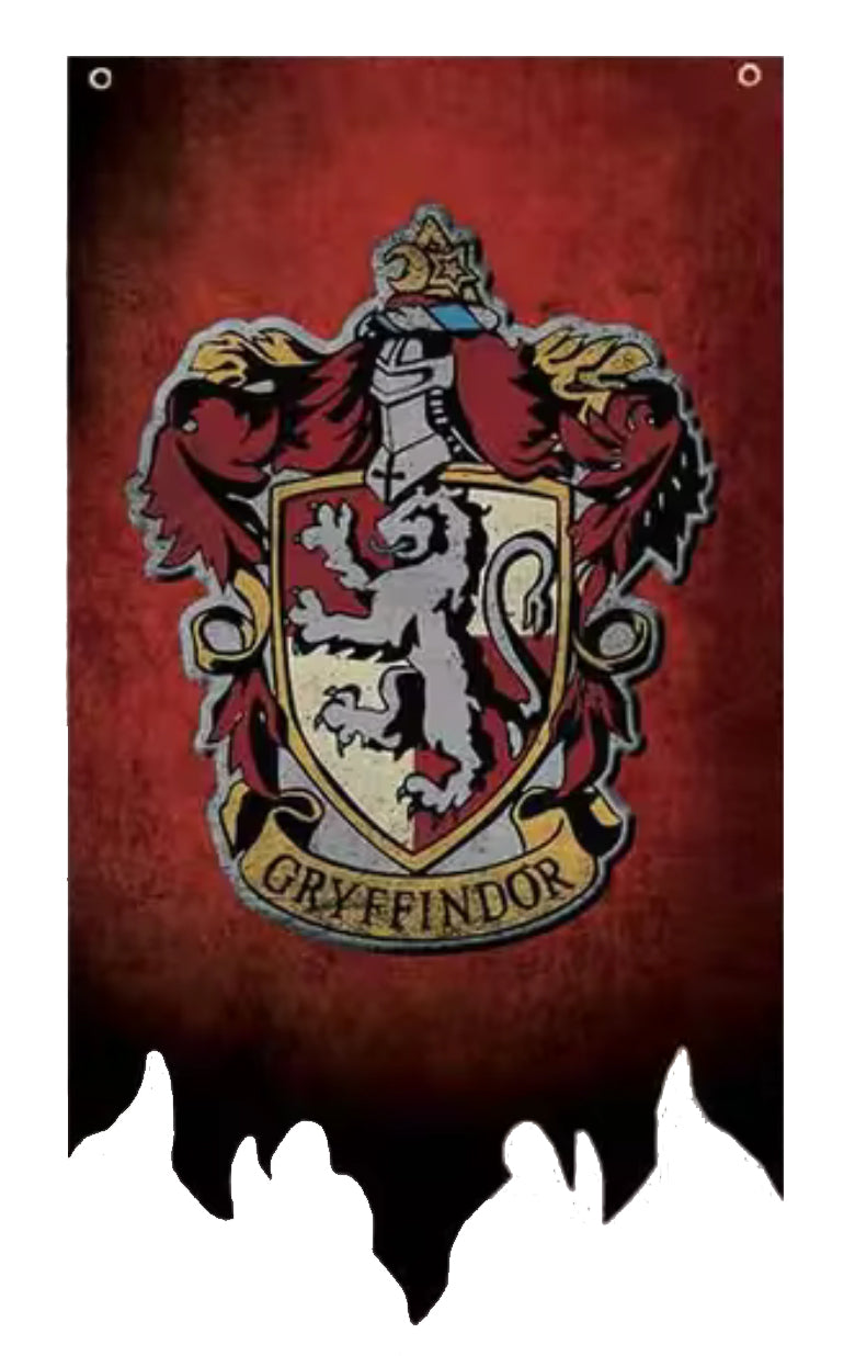 Bandiera stendardo decorazione Harry Potter Grifondoro 30x50