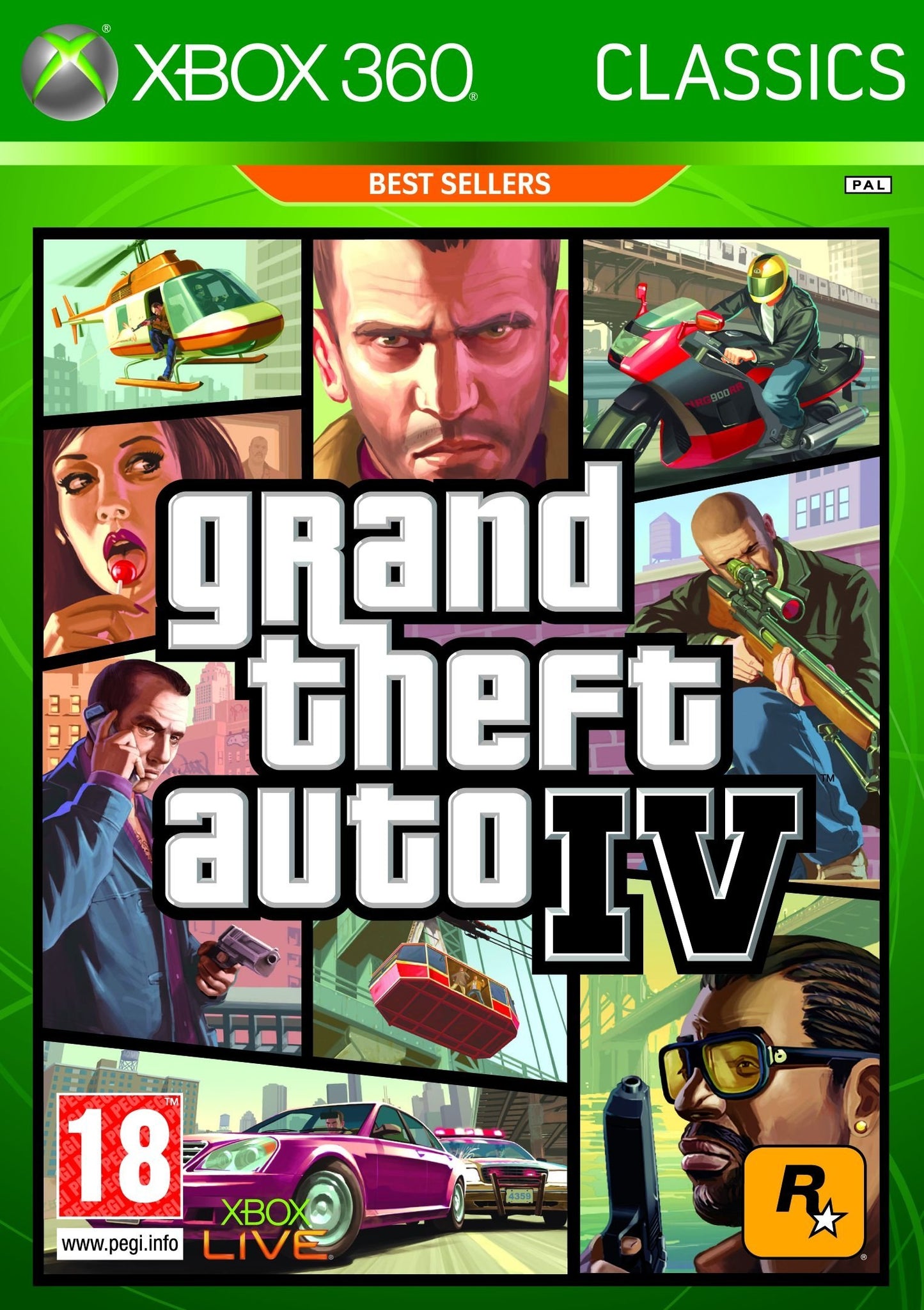 Grand Theft Auto 4 - XboX 360