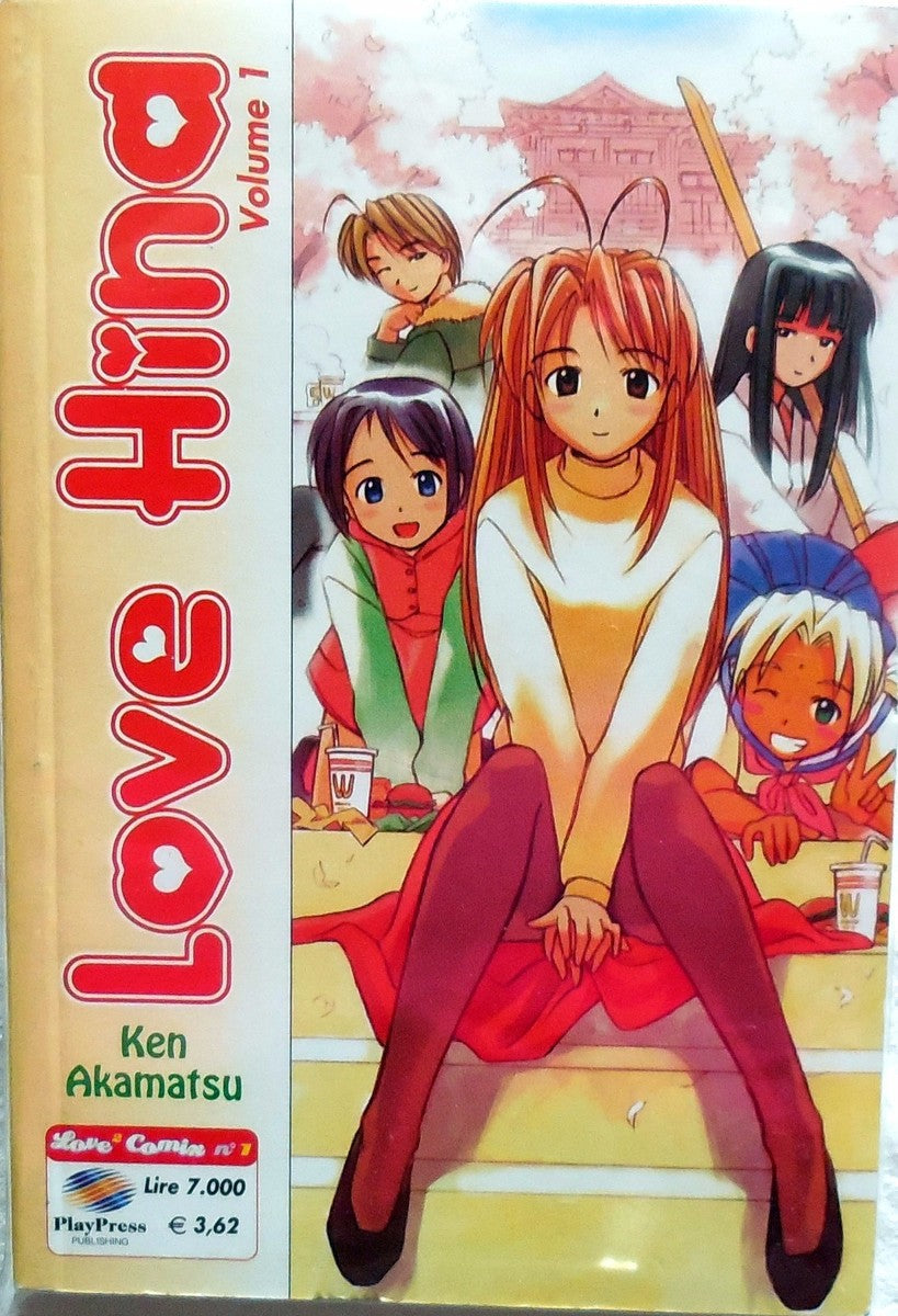 Collezione Manga: LOVE HINA vol. 1/2/3 - Ken Akamatsu