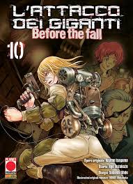 Manga L'Attacco dei Giganti Before theFall nr8 nr 10